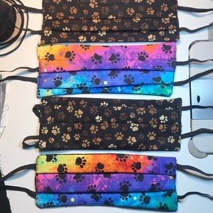 4 fun prints face masks